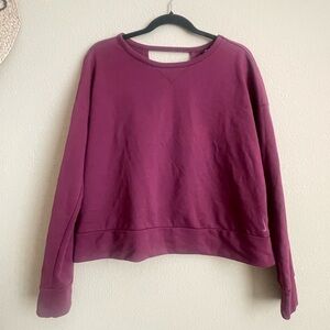 Purple Nike dri-fit sweater size large